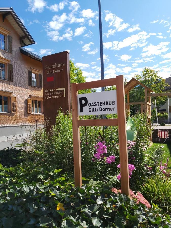 Gaestehaus Gitti Dorner Hittisau Εξωτερικό φωτογραφία